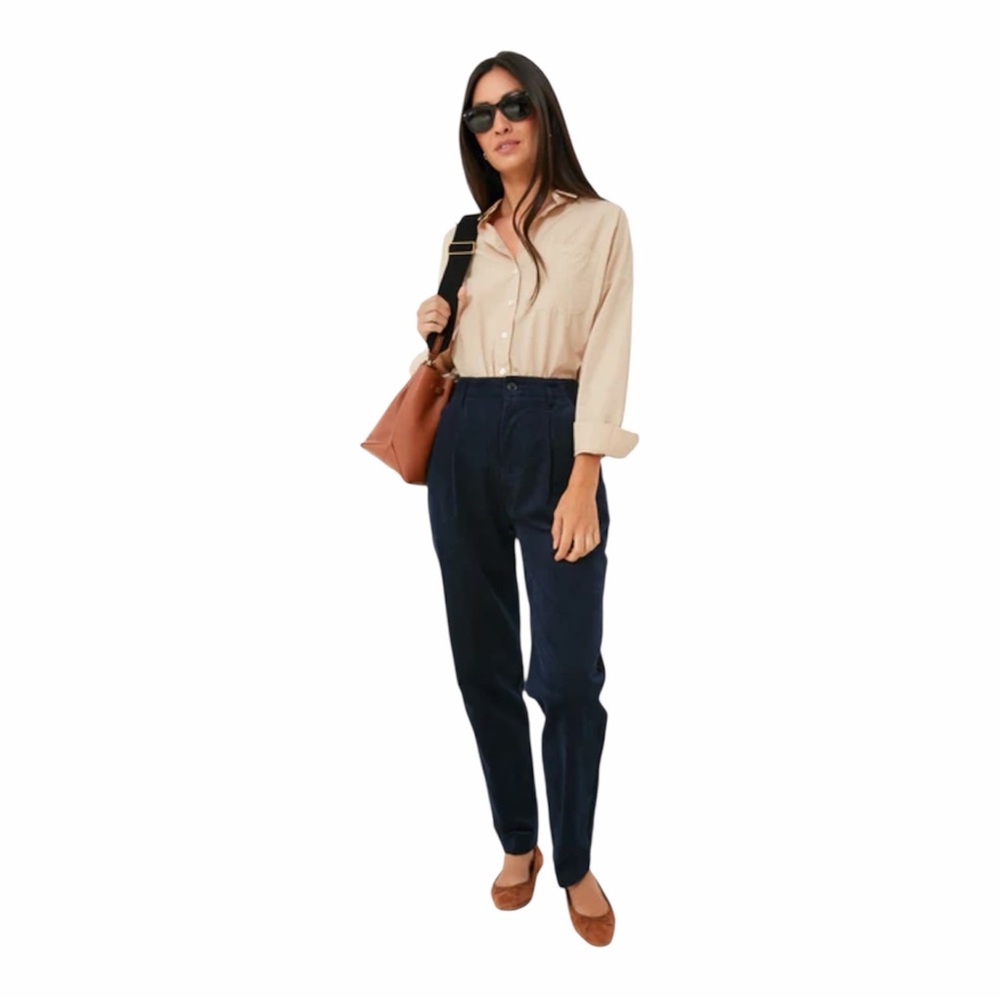 ALEX MILL Rugged Corduroy Boy Pant in Navy Blue - Like New, Women’s Size 4